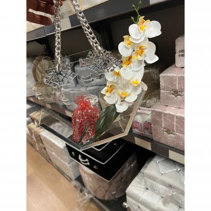 vente de boite en plexiglas et sac en plexiglas assortie, grossiste de coffret fiançailles en plexiglas, grossiste de boite plex